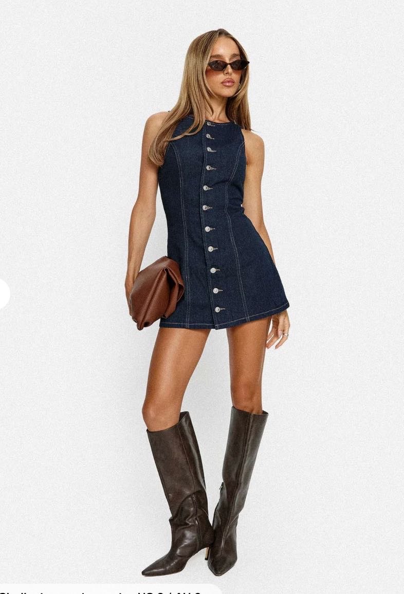 Denim Mini Dress