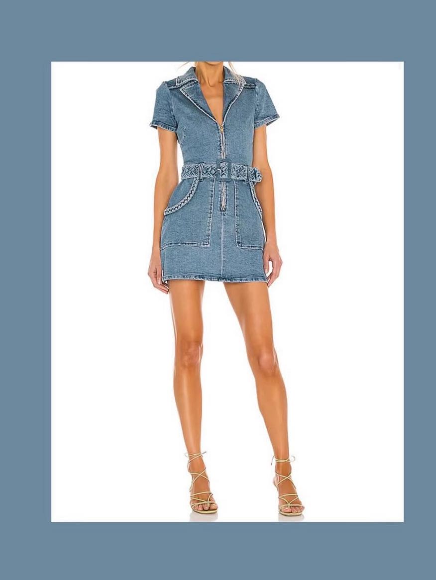 Denim dress