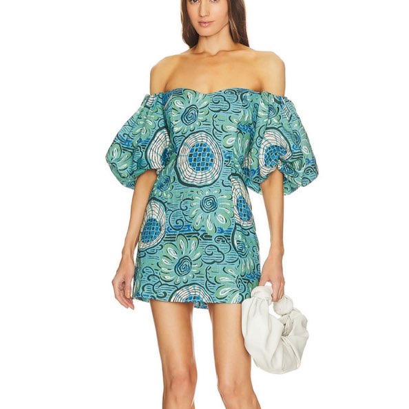 RHODE Dali Patterned Dress