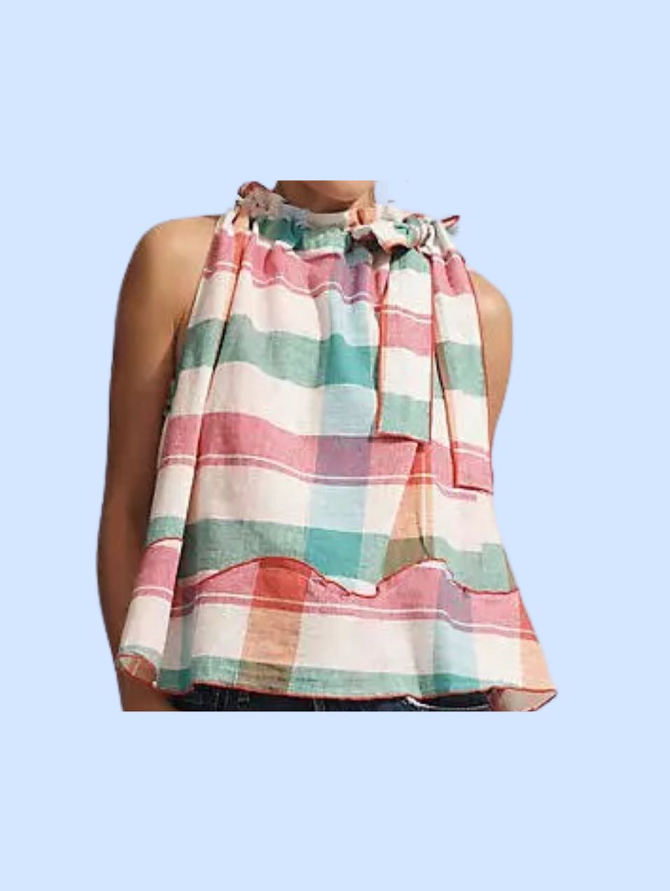 maeve gingham top!