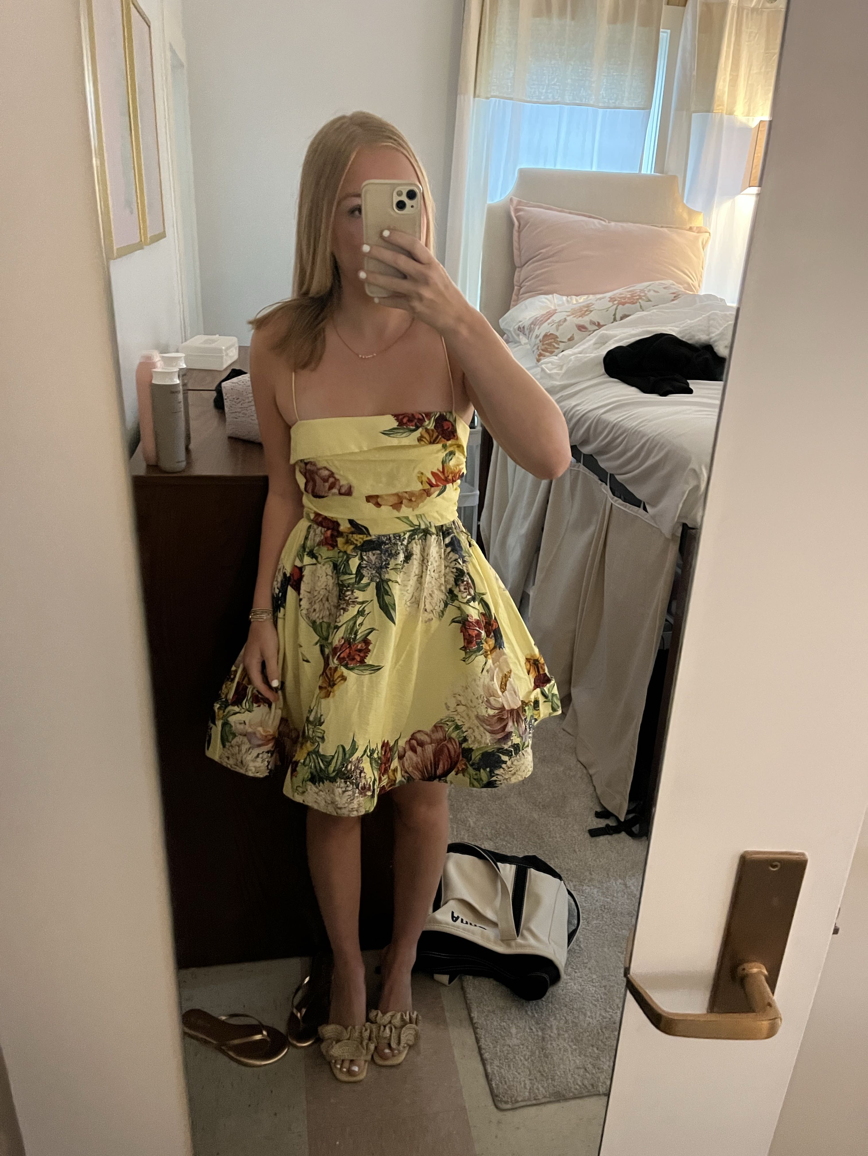 Maeve Sleeveless Fit & Flare Mini Dress