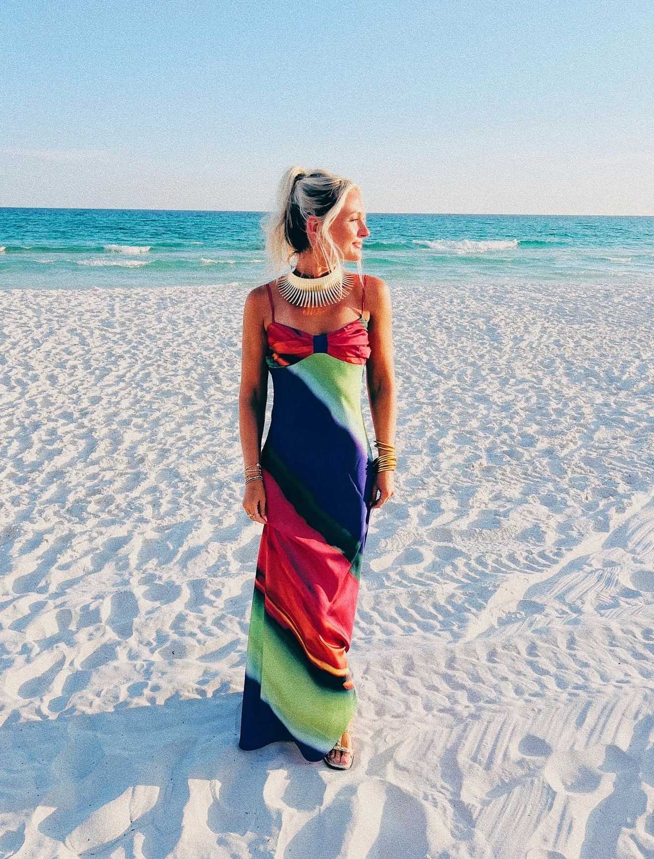 Triple Threads Multi-Colored Maxi