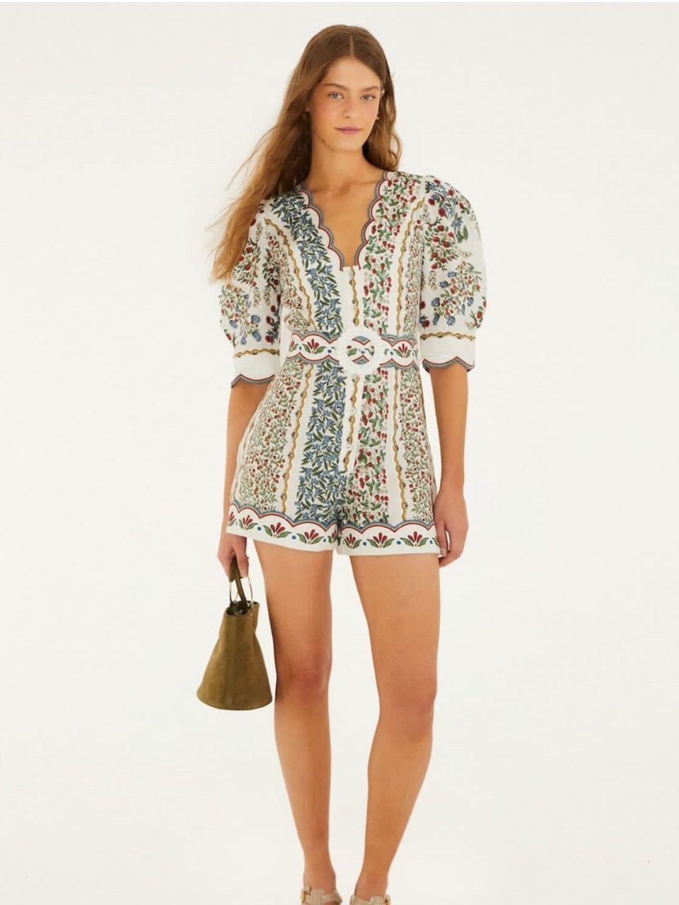Farm Rio Colorful Romper