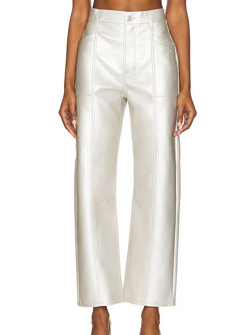 Pistola Metallic Faux-leather Pant