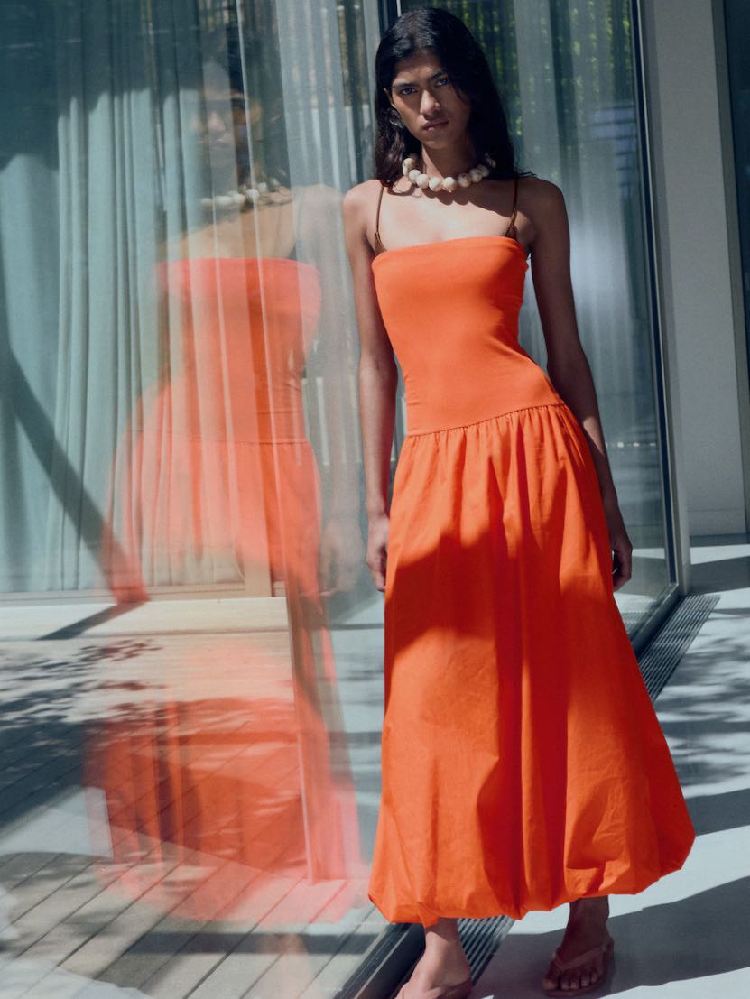 Orange midi