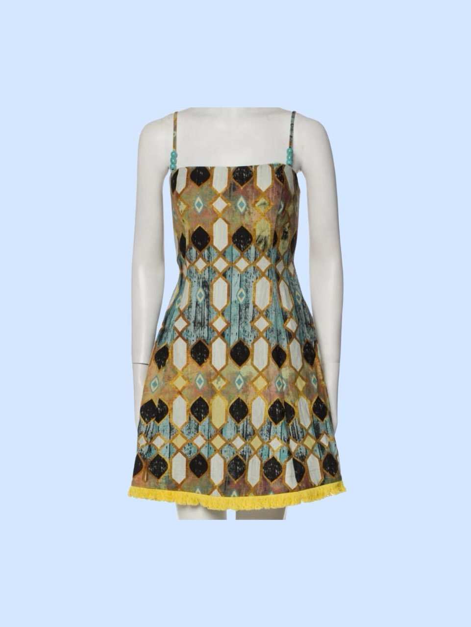 Christian Lacroix pattern mini dress!