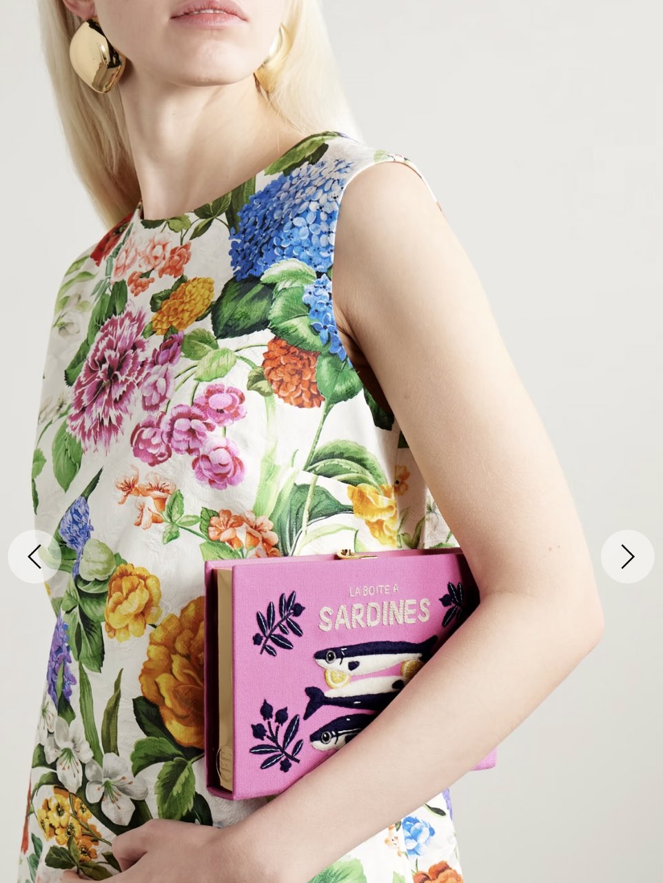 Olympia Le-Tan Sardines Book Clutch