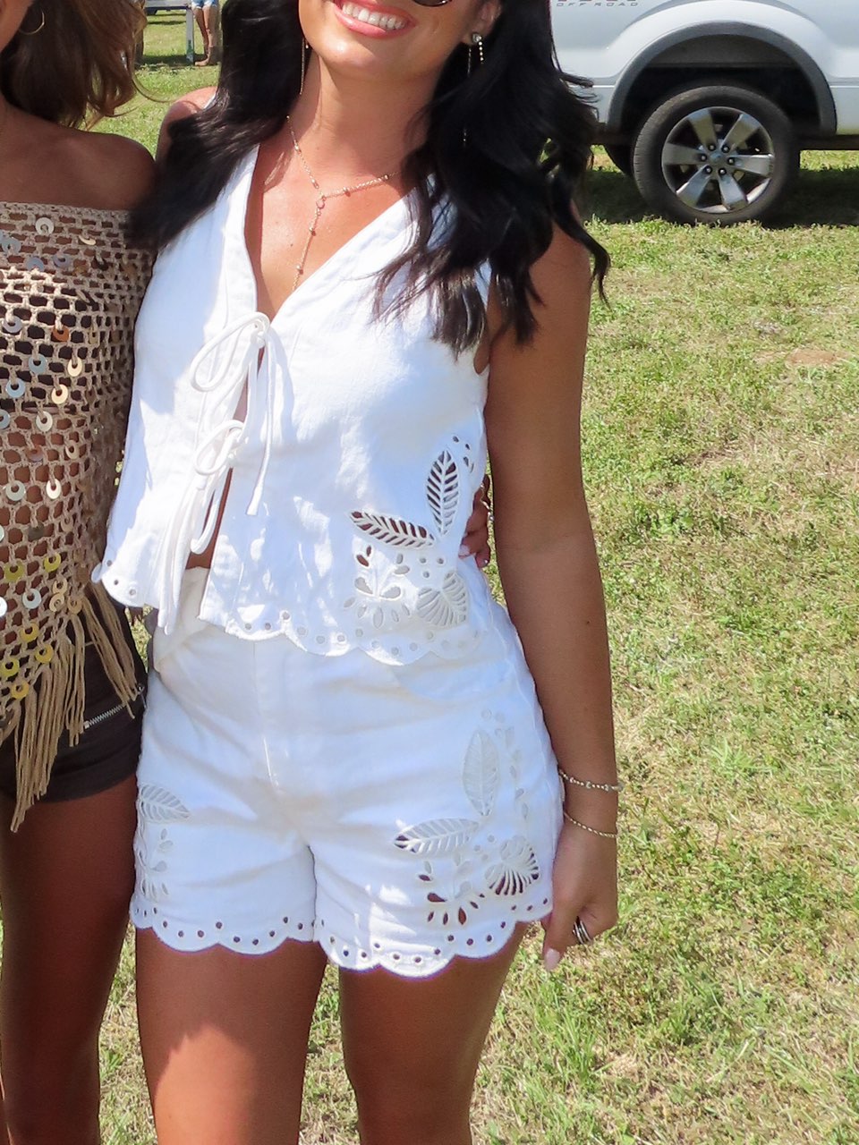 White 2 piece set!!!