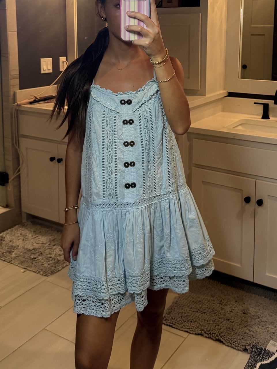 Anthropologie mini dress
