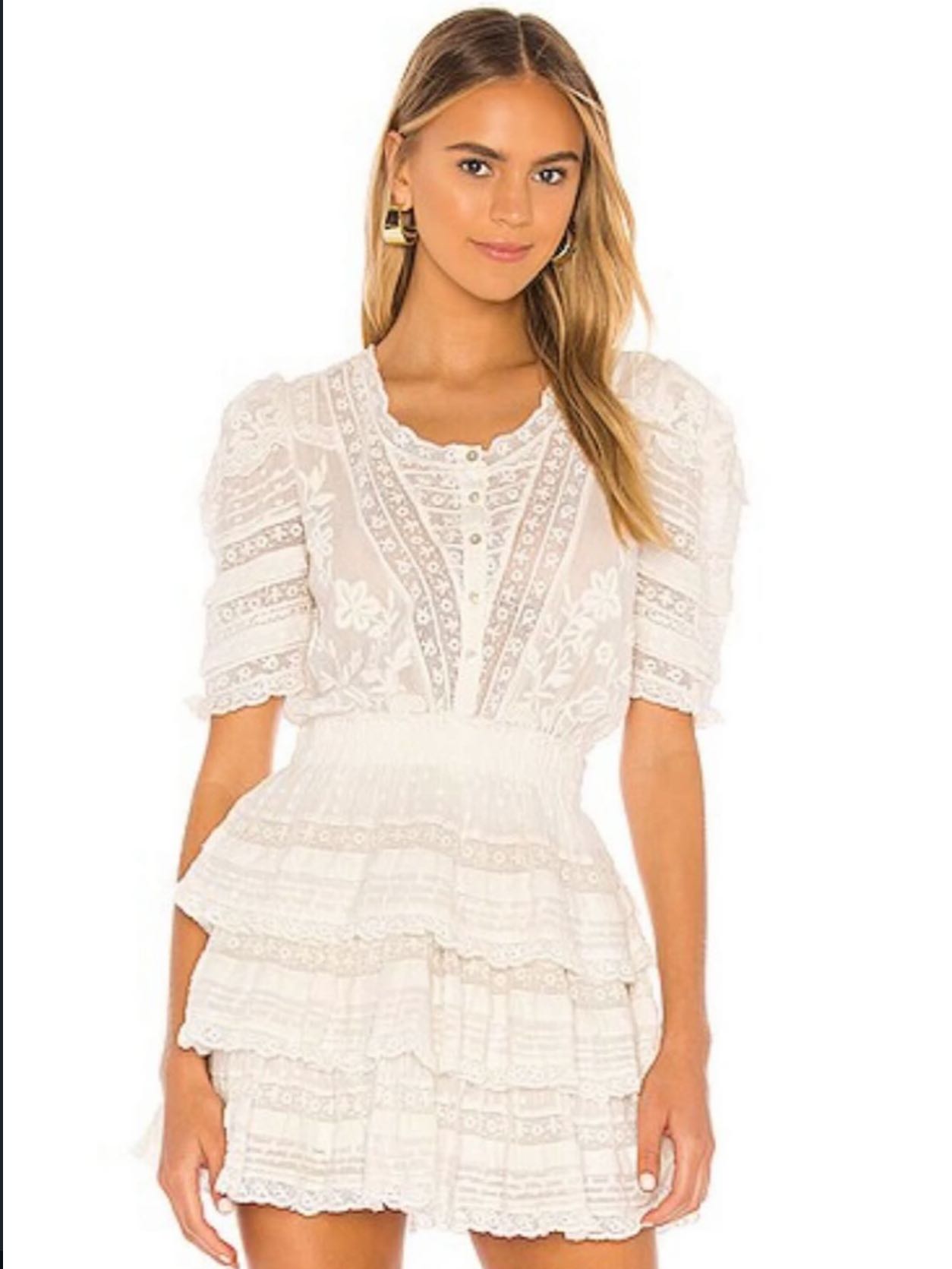 Loveshackfancy Quincy Heritage Mini Dress