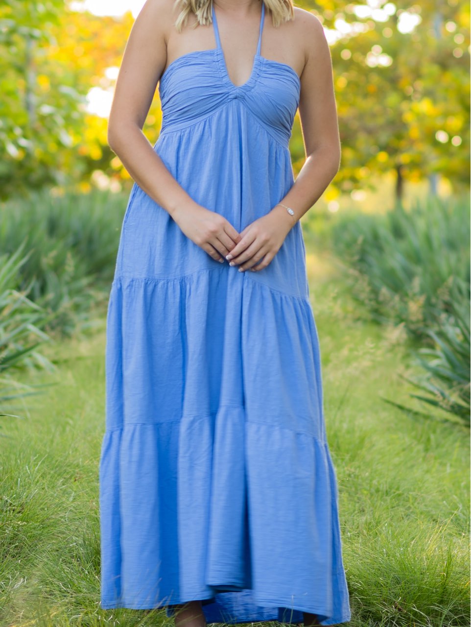 Blue Maxi Dress