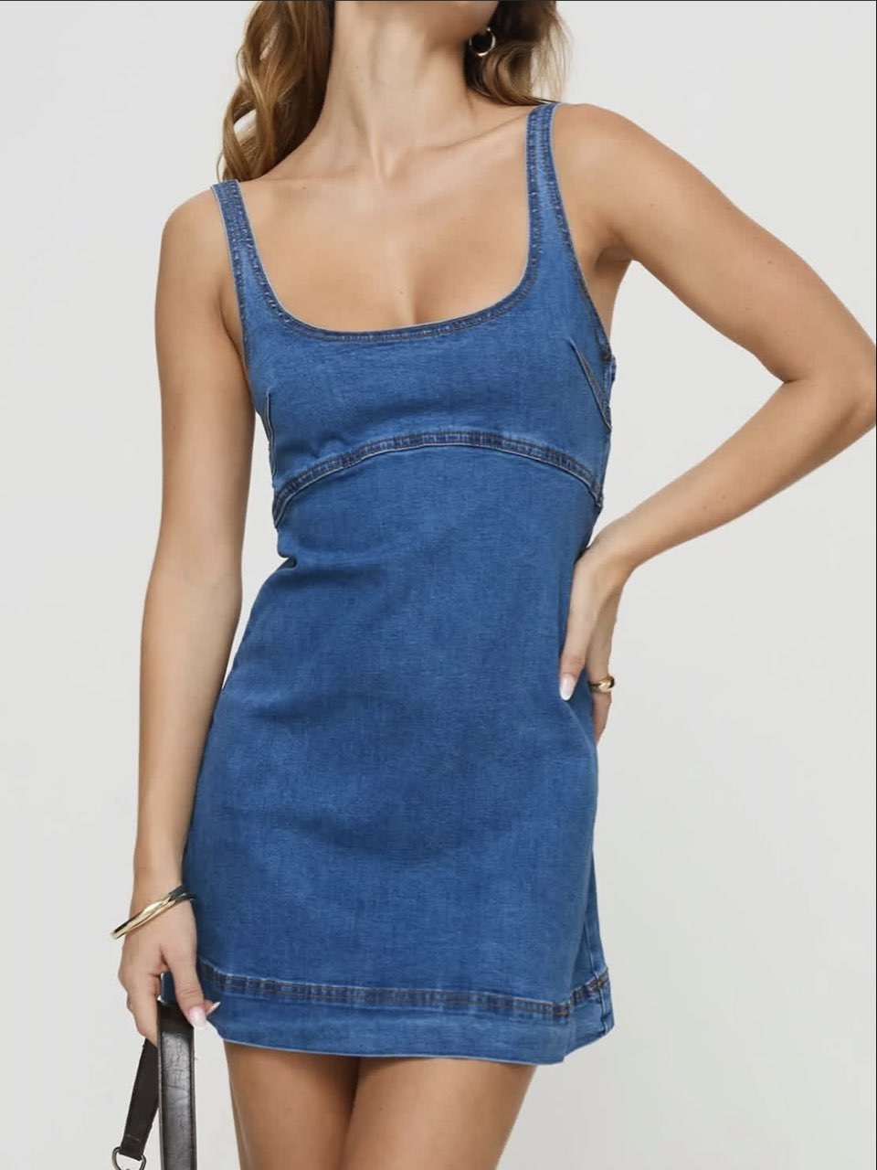 Denim Mini Dress