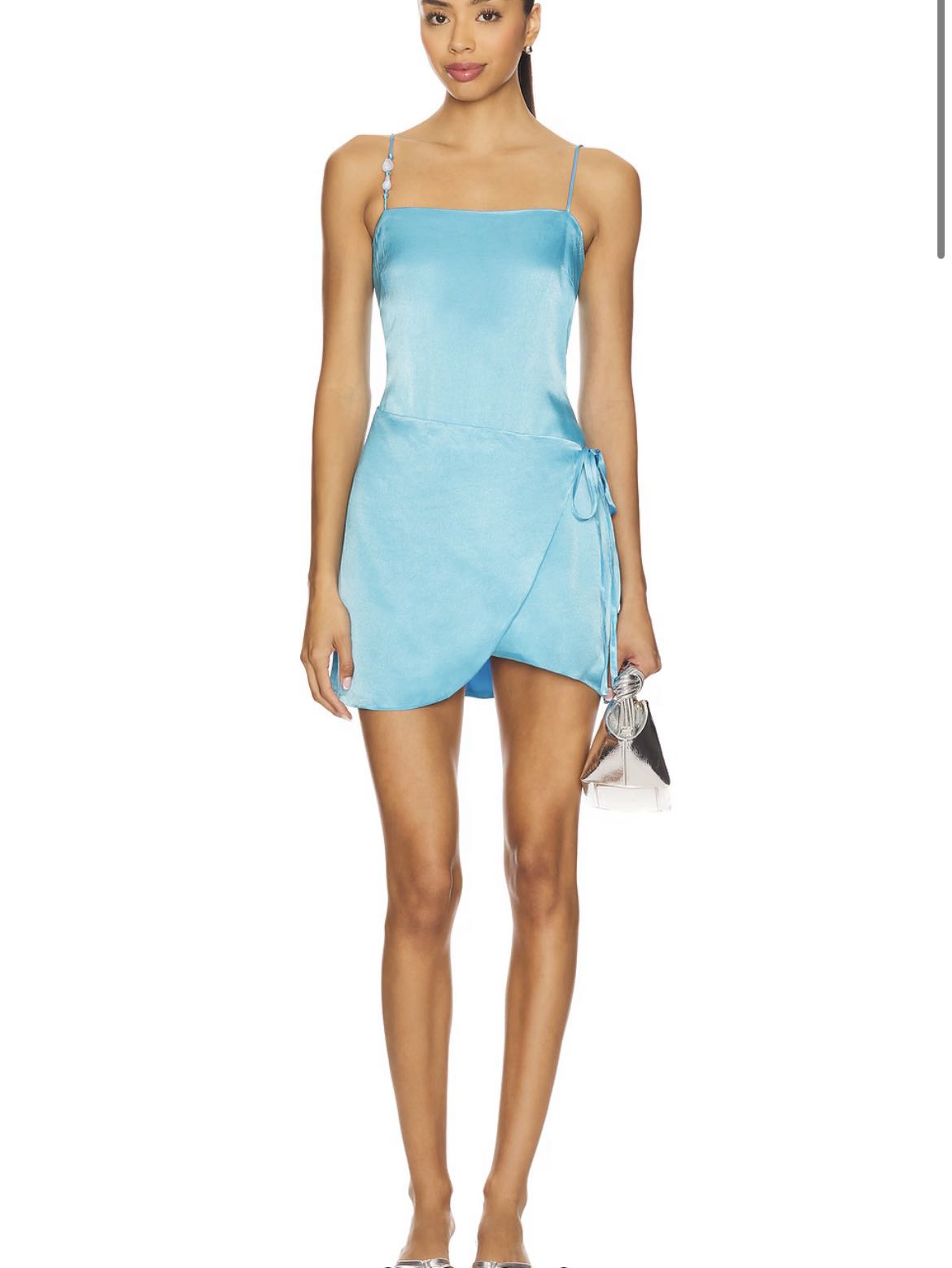 Sereira Mini Dress in Blue