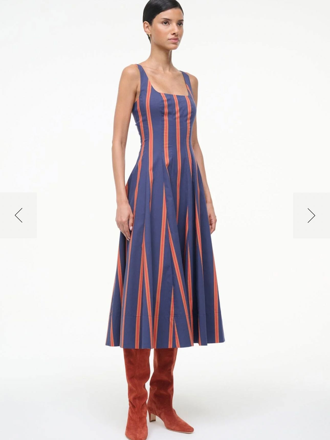 Wells Dress Railroad Stripe