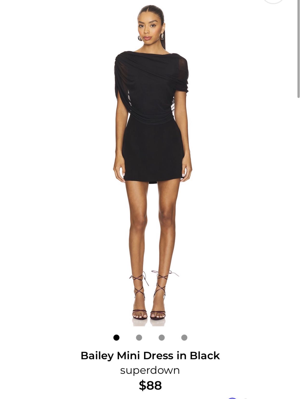 Black Mini Dress