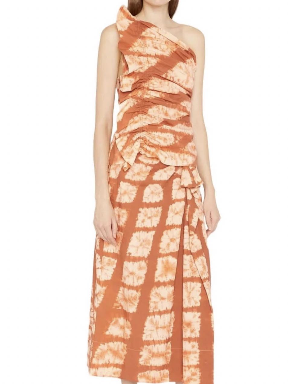 Tie Dye Maxi Askirt