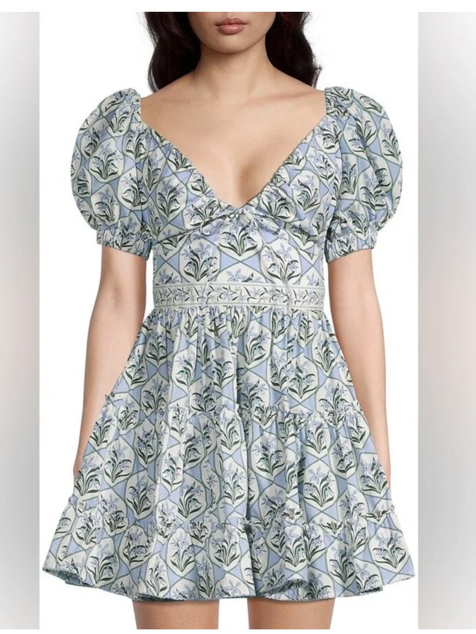 Agua Bendita Hamzilla Blue Dress
