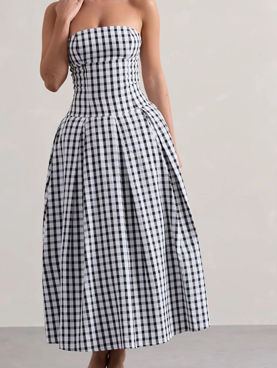 Gingham dress