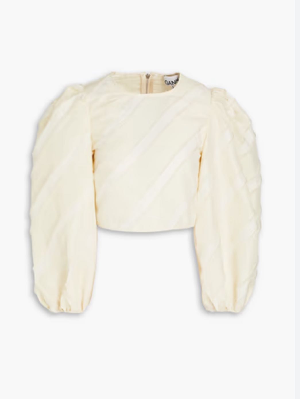 Ganni cropped top