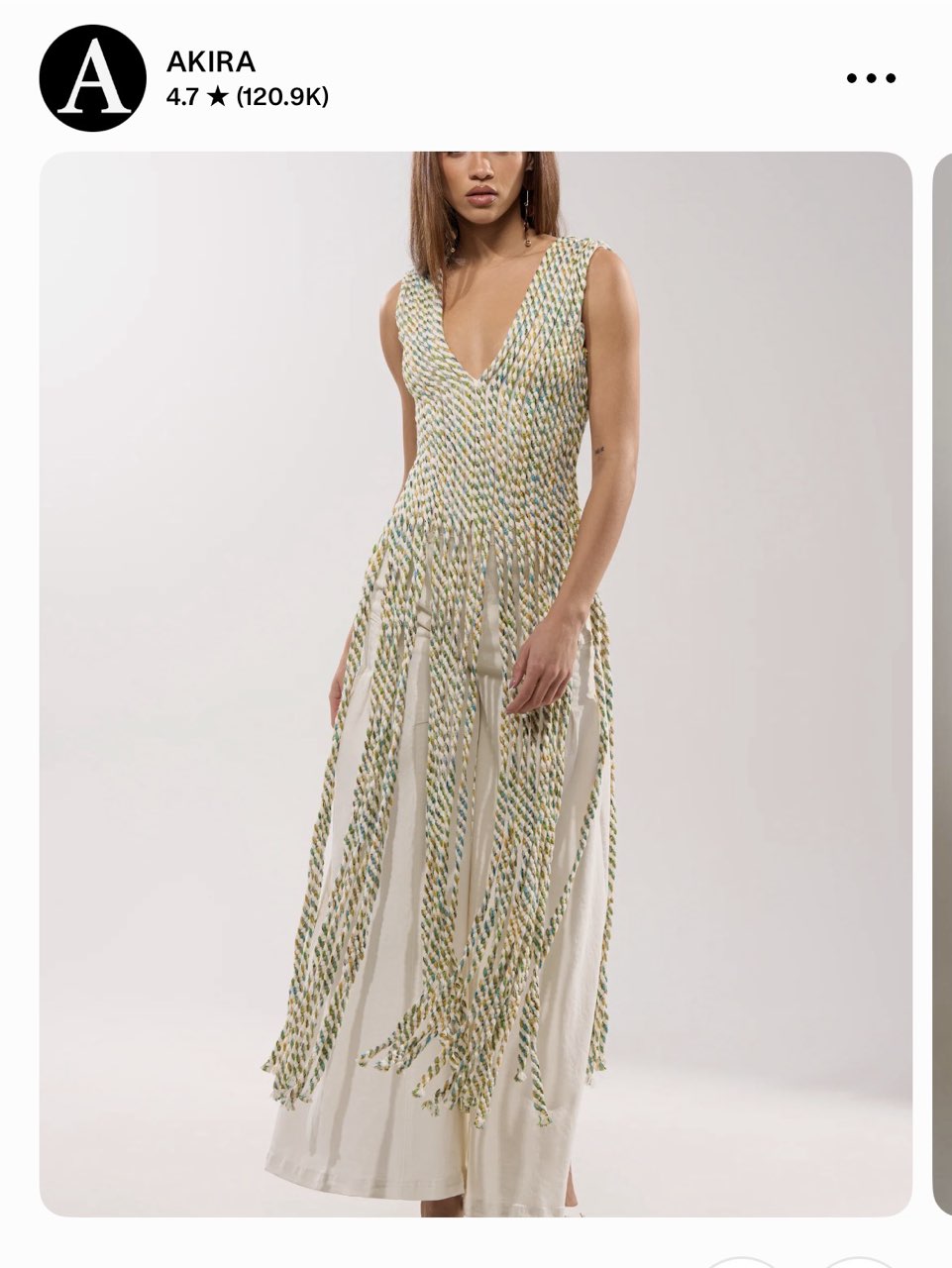 Tie rope top