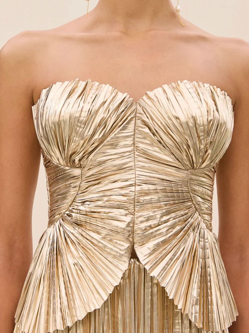 Jace Top In Gold