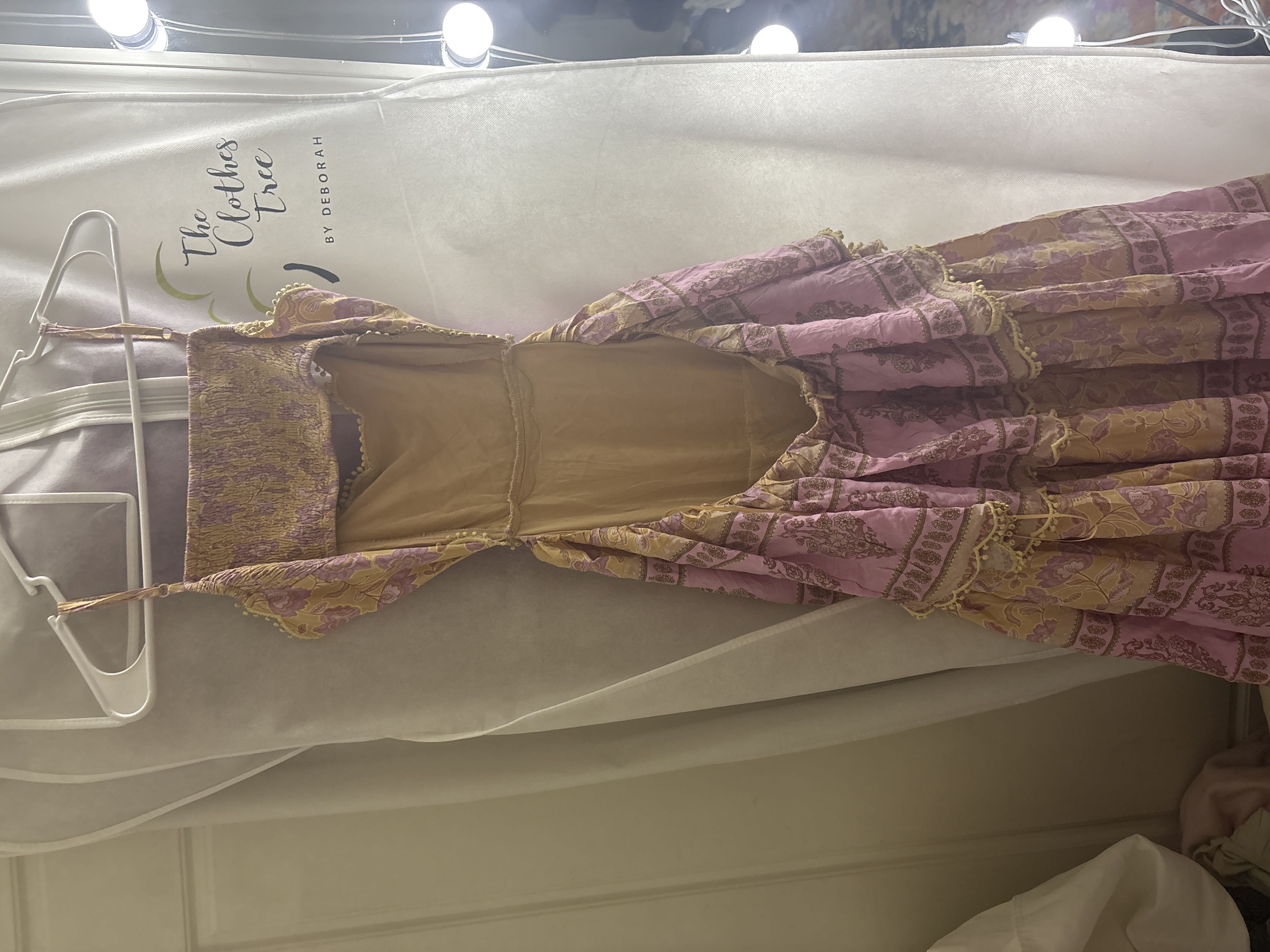 Tiered maxi dress