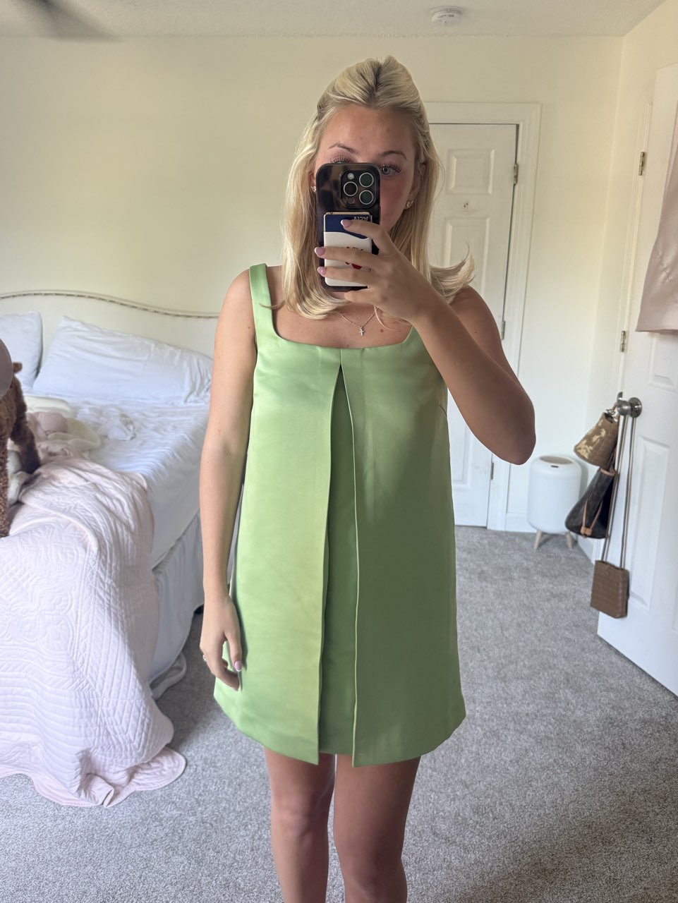 Green jasper dress