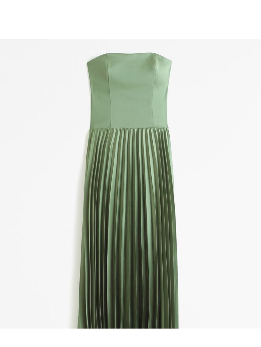 The A&F Giselle Strapless Drop Waist Gown