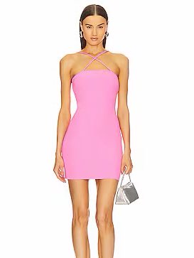 Pink Mini Dress