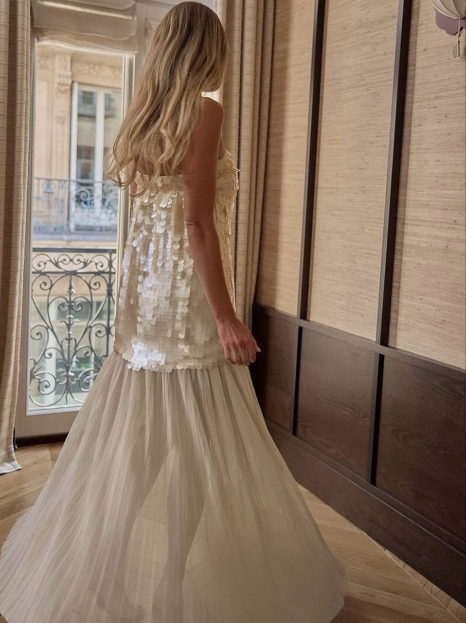NA-KD Sequin Maxi Dress