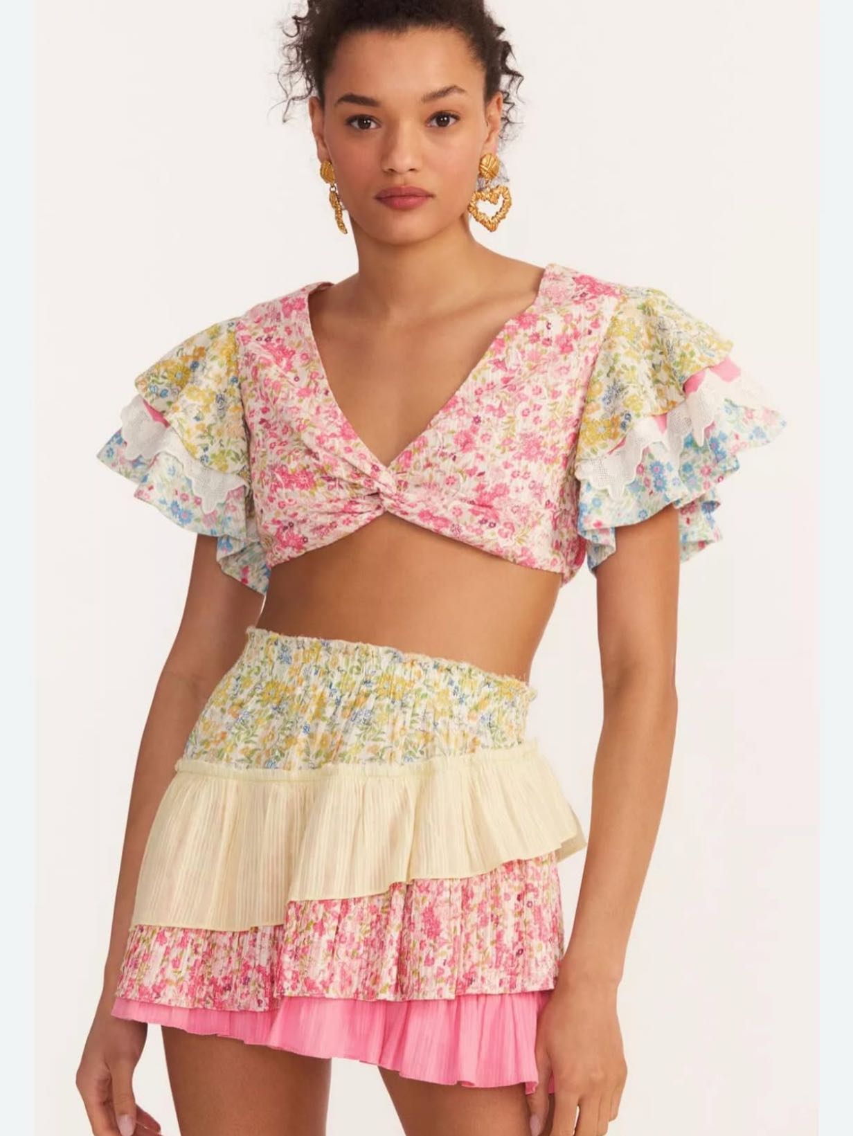 LoveShackFancy Kielle Ruffle Set