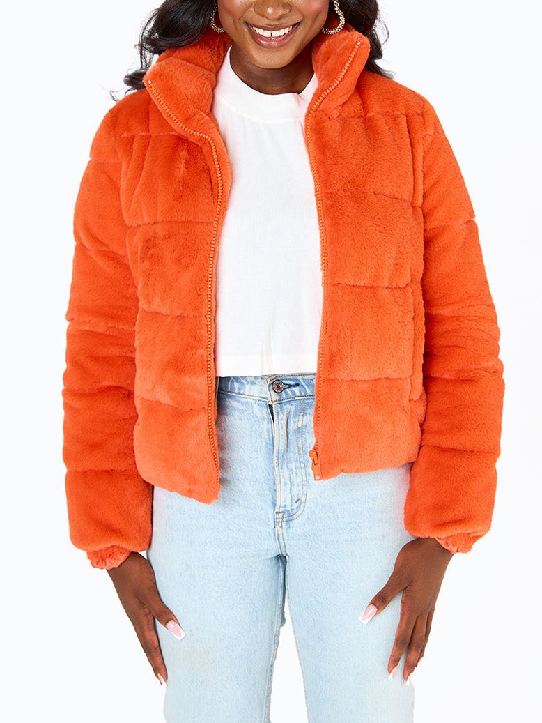 Noella faux fur jacket
