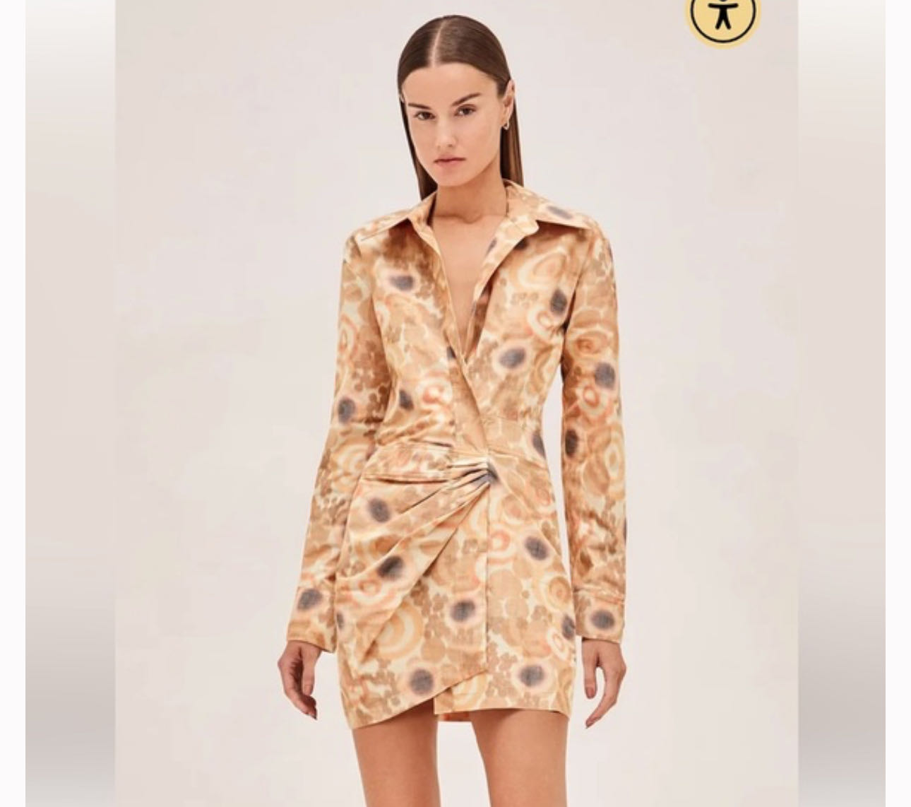 alexis orange dress