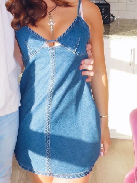 Mini Jean dress
