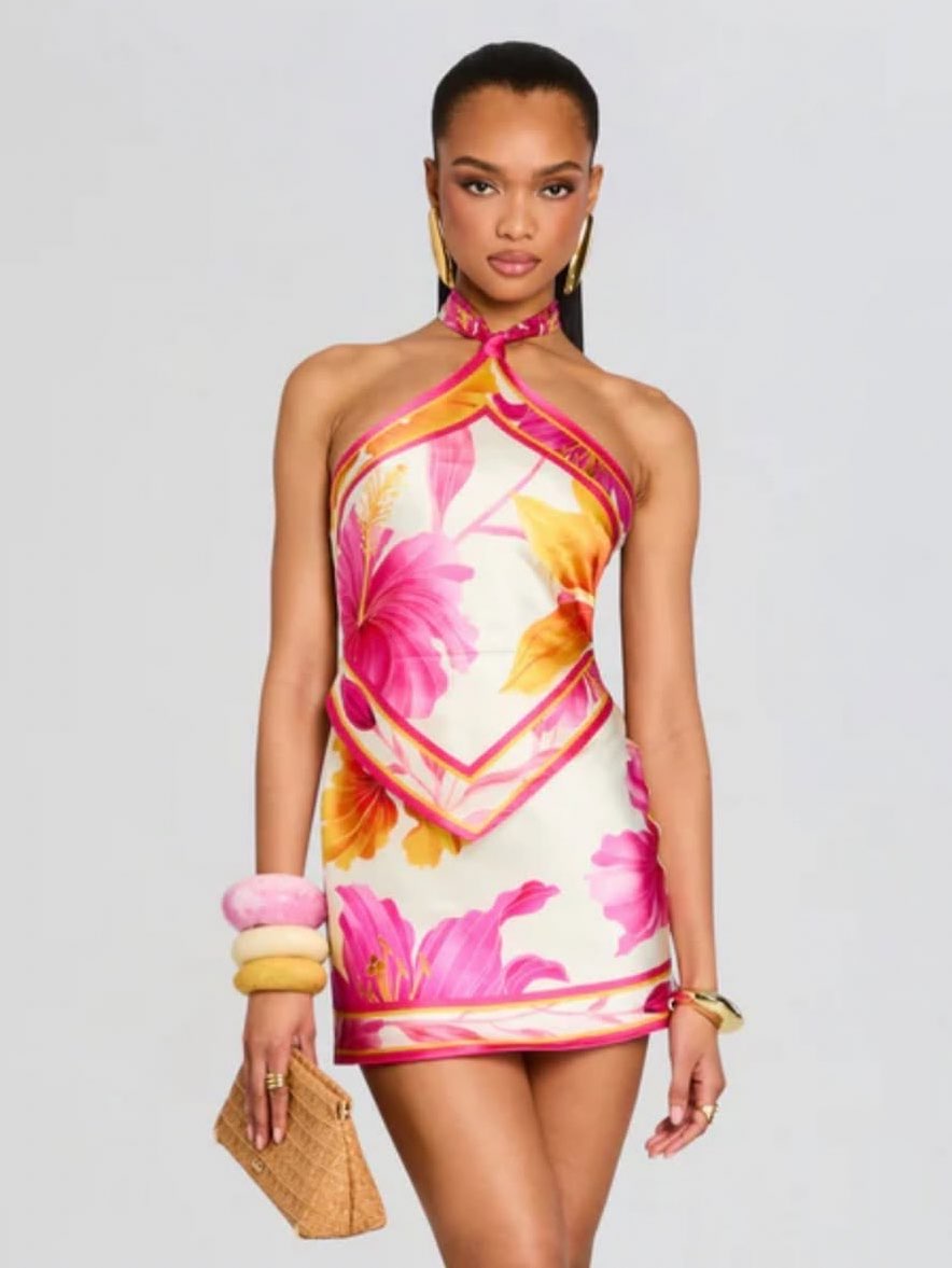 Retrofete Tropical Dress