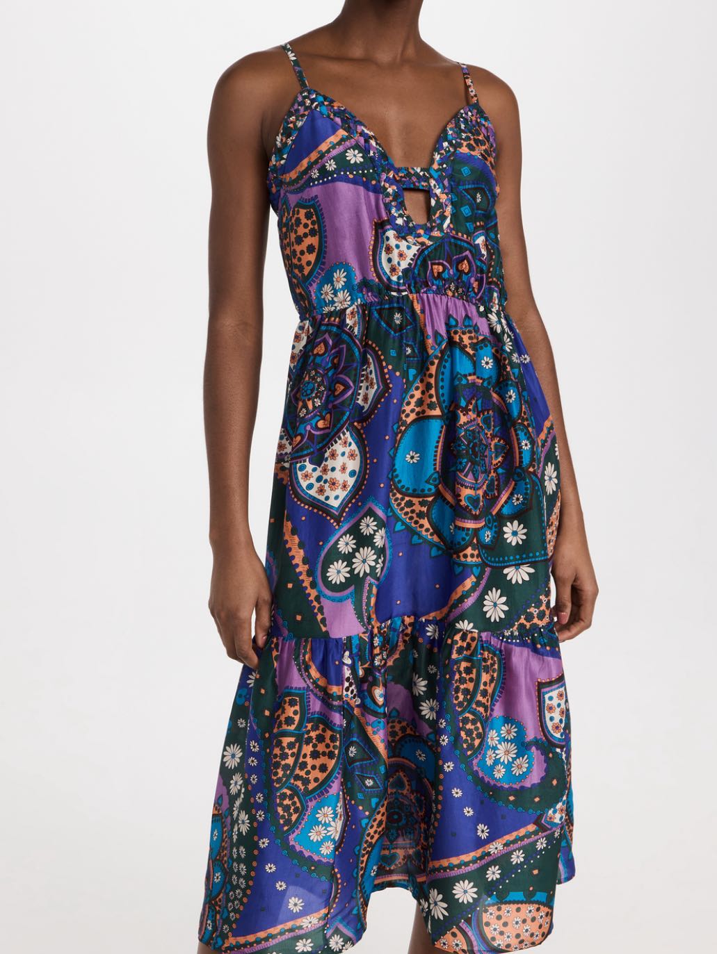 Patty Print sleeveless dress