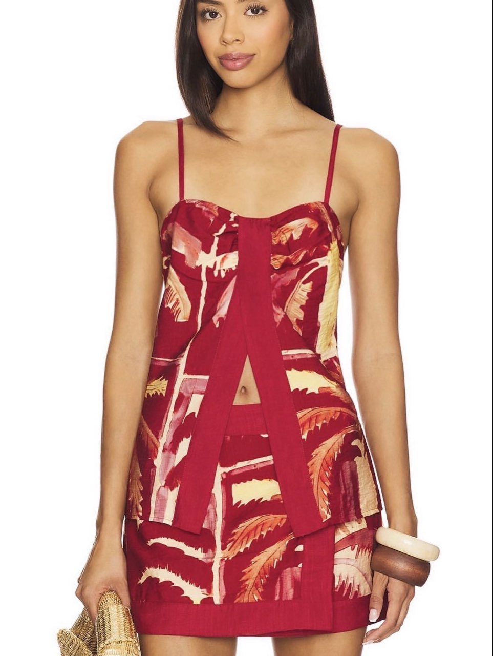 Top and Skirt set in Arlo