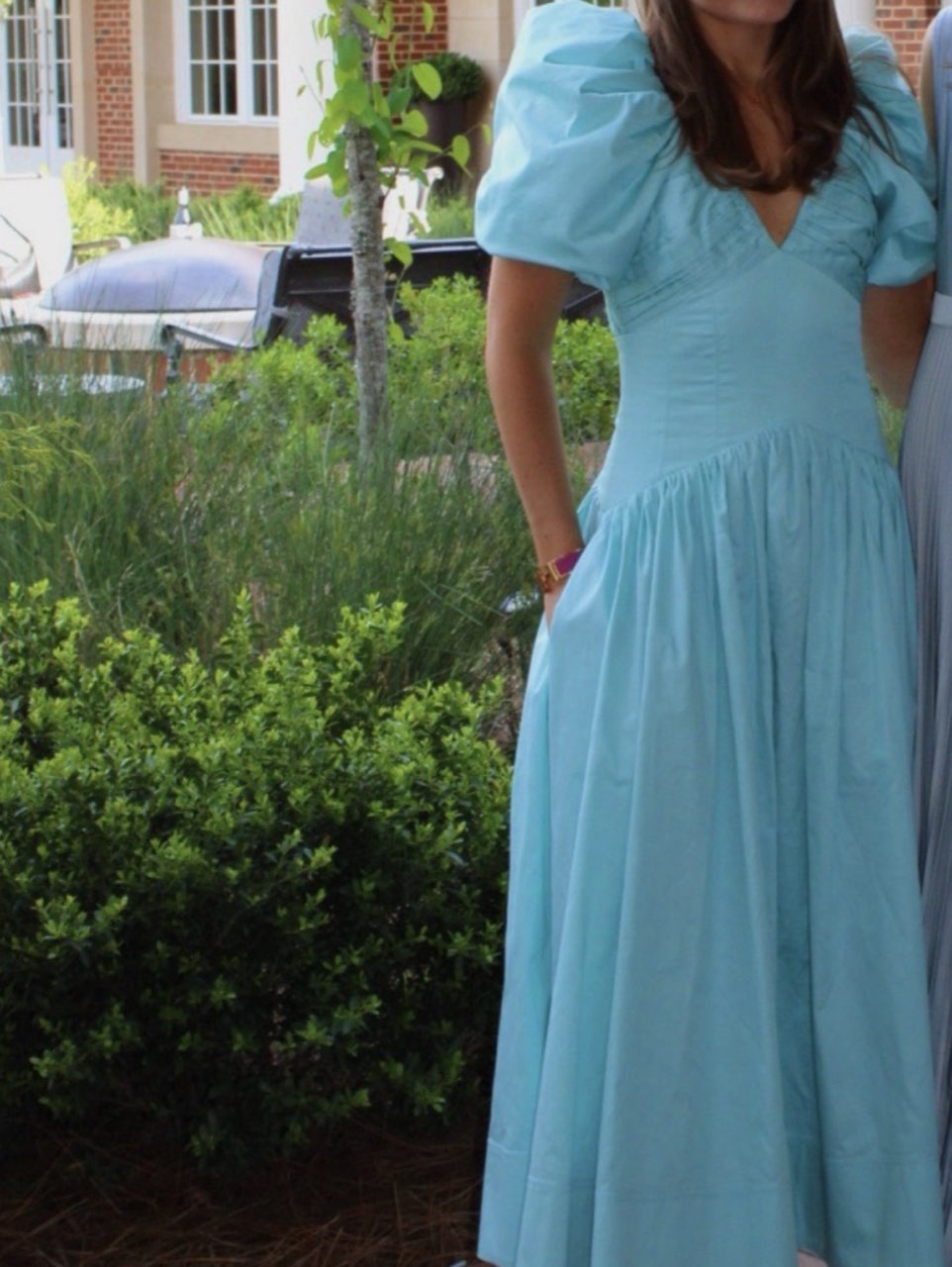 AJE Gabrielle Plunge Dress