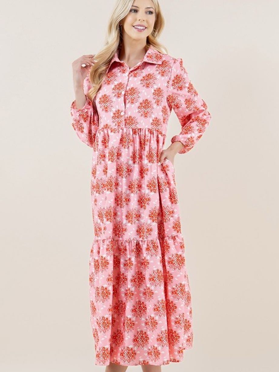 "Farris" Midi Dress