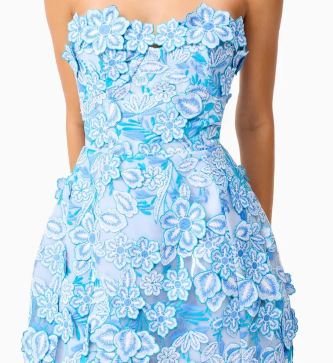 Elliat Blue floral dress