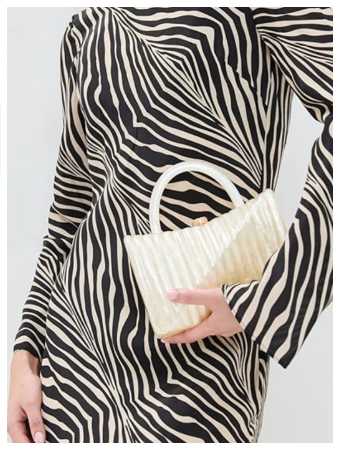 White Ruffled Asymmetrical Midi Skirt