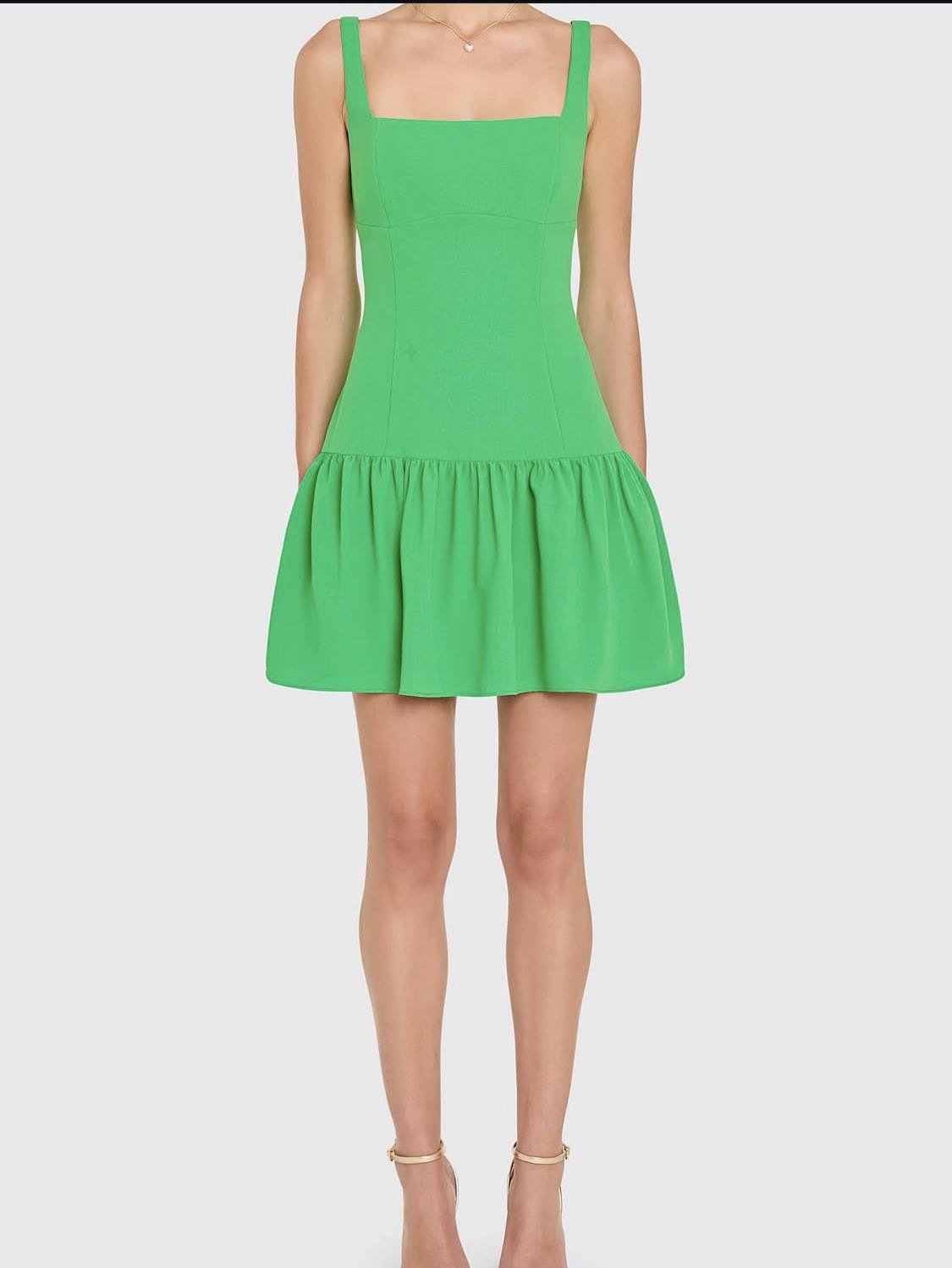 Green Mini Dress