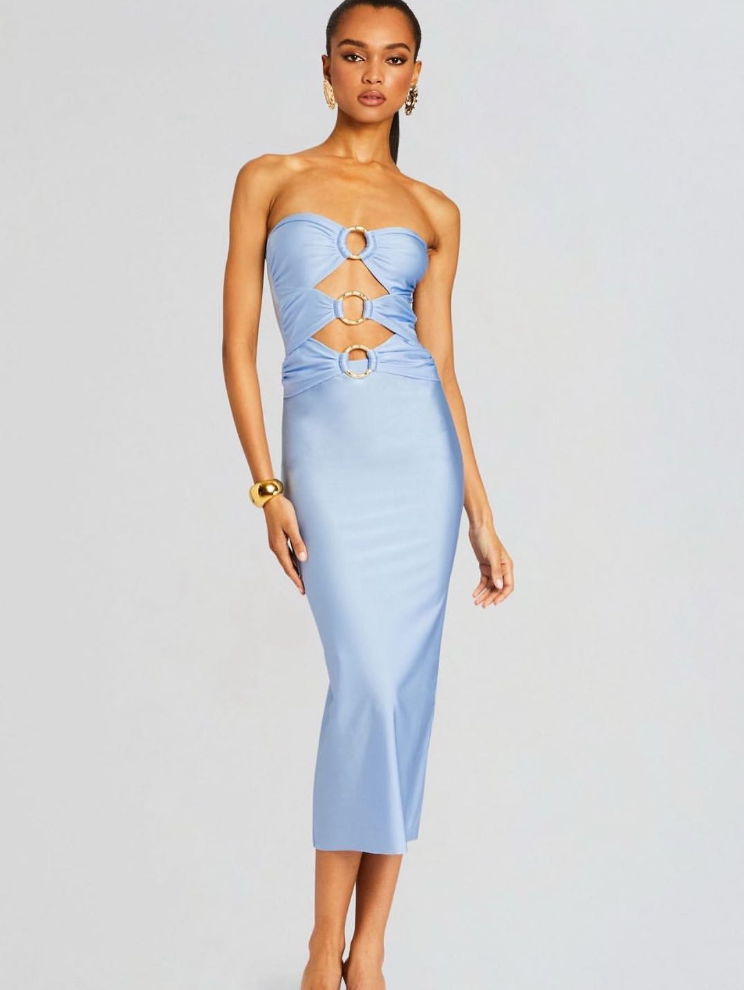 Retrofete Lily Lycra Maxi Dress