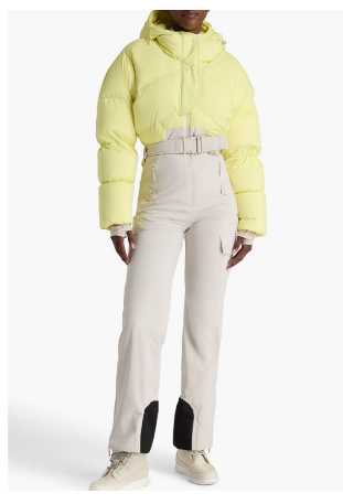 Cropped Puffer Ski Suit