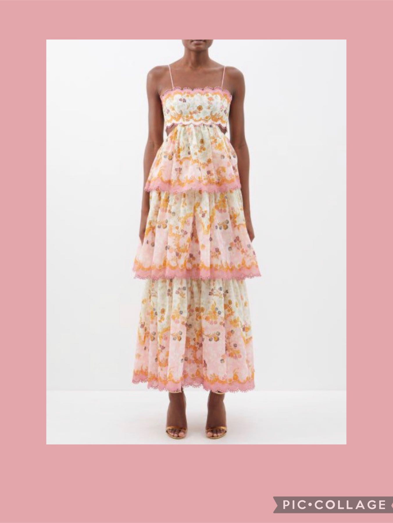 Zimmerman dupe maxi dress