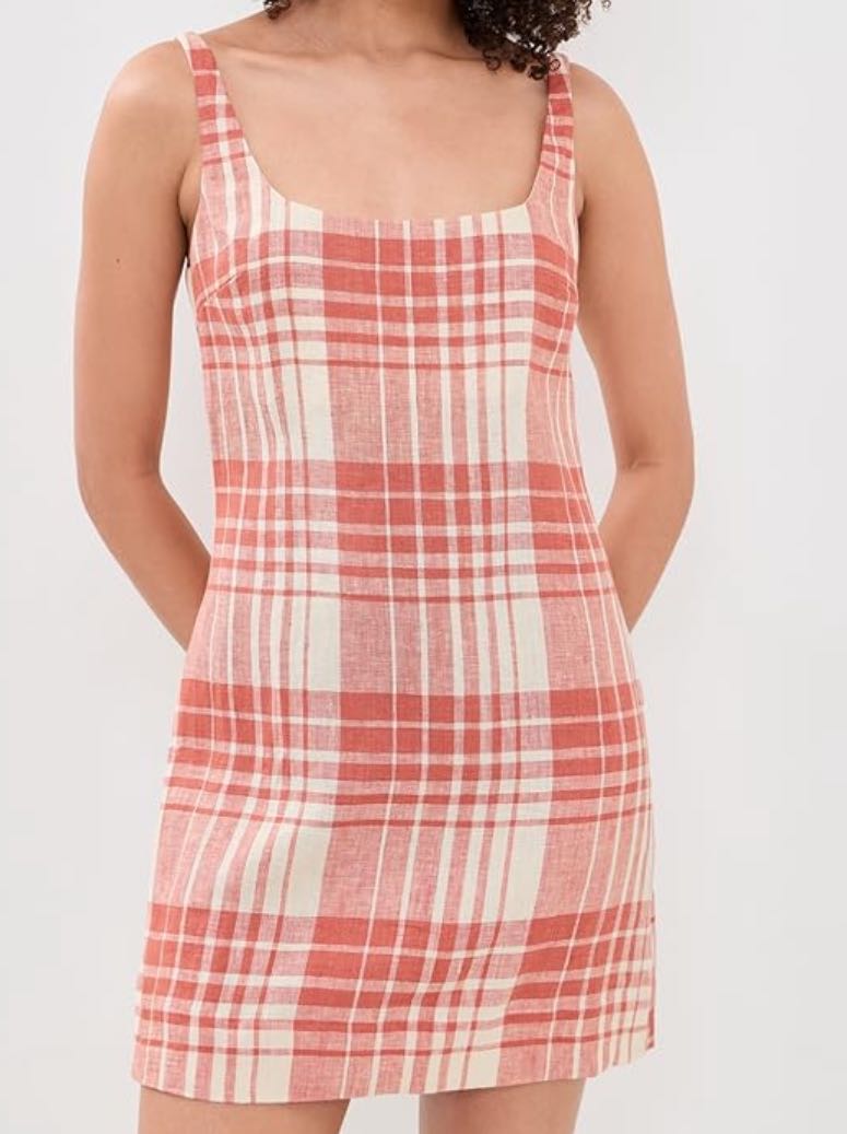 Plaid Mini Dress