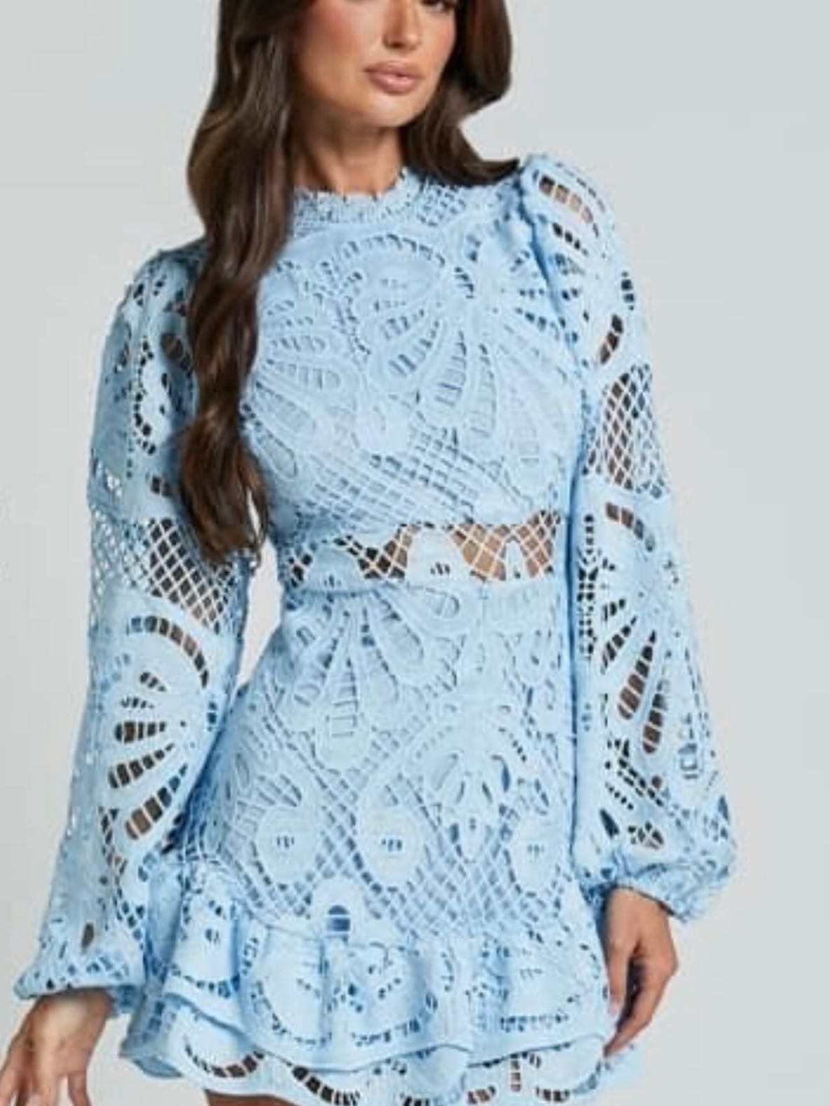 Blue dress