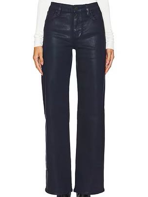 Mavi navy waxed pants