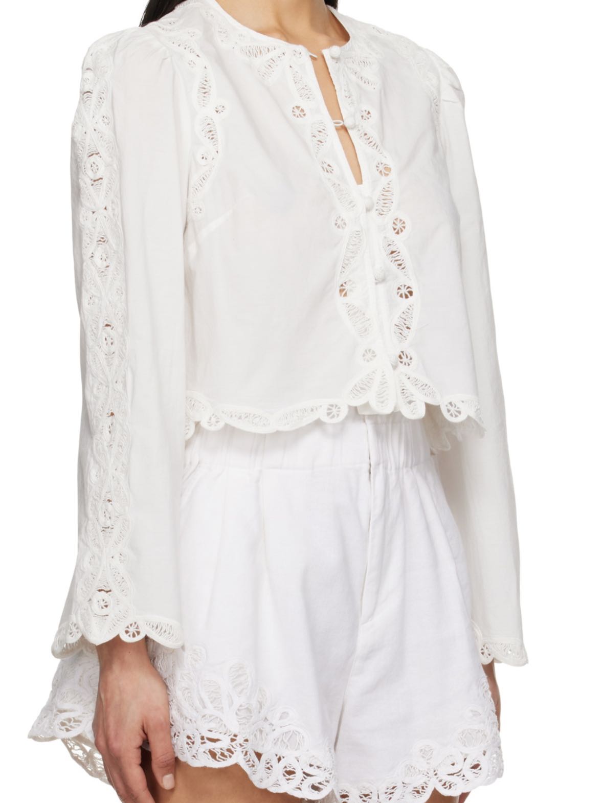 Sea New York white eyelet set