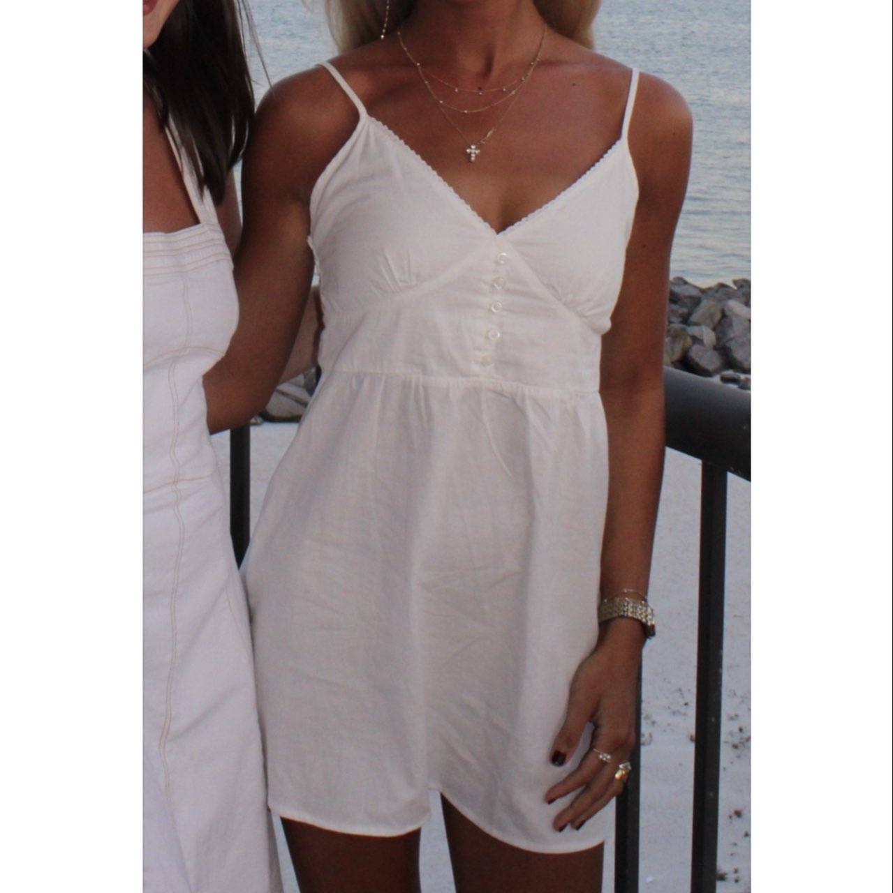 White Mini Dress